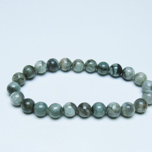 エメラルド ブレスレット 8mm 一点物 メール便可 [M便 1/10] 111-45989 [sold out]