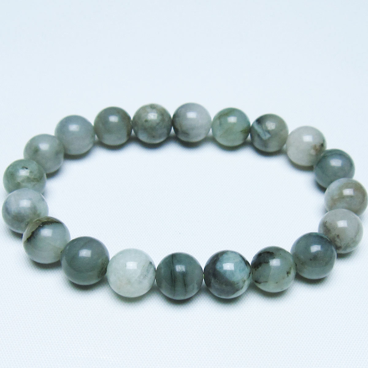 エメラルド ブレスレット 10mm 一点物 メール便可 [M便 1/10] 111-45996 【sold out】