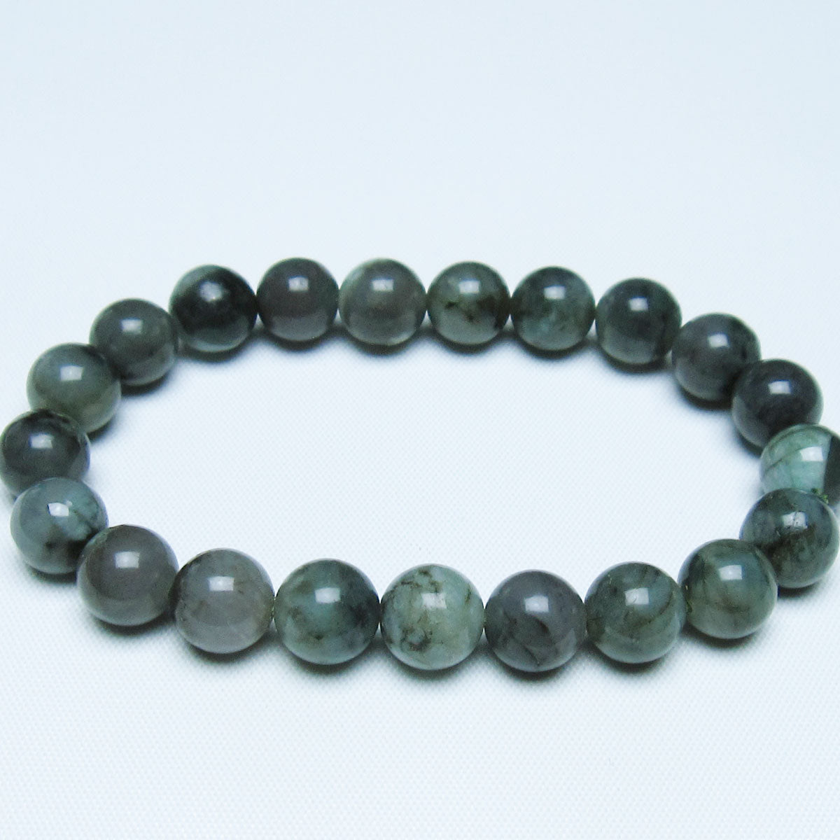 エメラルド ブレスレット 10mm 一点物 メール便可 [M便 1/10] 111-46013 [sold out]