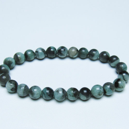 エメラルド ブレスレット 8mm 一点物 メール便可 [M便 1/10] 111-46023 【sold out】