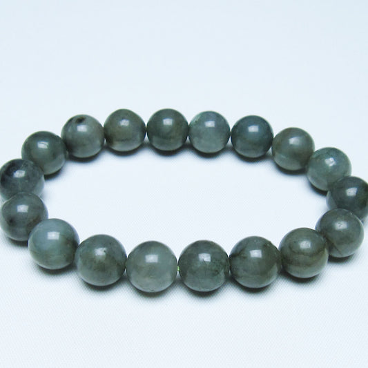 エメラルド ブレスレット 12mm 一点物 メール便可 [M便 1/10] 111-46044