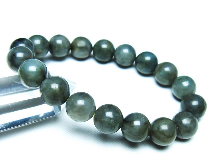 エメラルド ブレスレット 12mm 一点物 メール便可 [M便 1/10] 111-46044