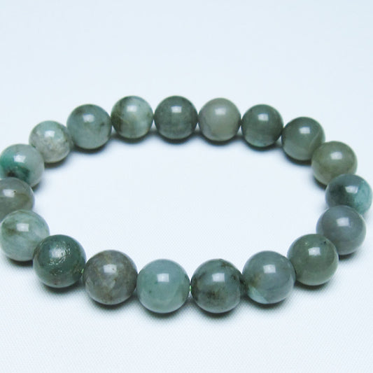 エメラルド ブレスレット 11mm 一点物 メール便可 [M便 1/10] 111-46045