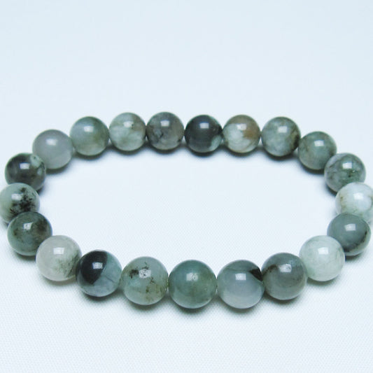 エメラルド ブレスレット 10mm 一点物 メール便可 [M便 1/10] 111-46049