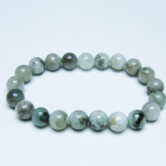 エメラルド ブレスレット 9mm 一点物 メール便可 [M便 1/10] 111-46050