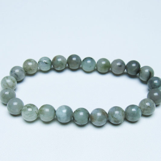 エメラルド ブレスレット 9mm 一点物 メール便可 [M便 1/10] 111-46052