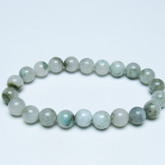 エメラルド ブレスレット 9mm 一点物 メール便可 [M便 1/10] 111-46053