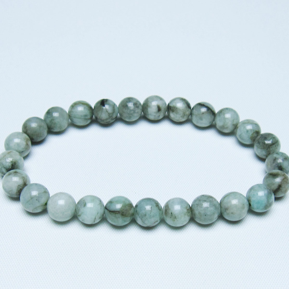 エメラルド ブレスレット 8mm 一点物 メール便可 [M便 1/10] 111-46054 [sold out]