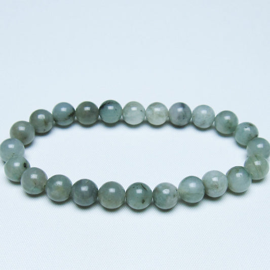 エメラルド ブレスレット 8mm 一点物 メール便可 [M便 1/10] 111-46056 [sold out]