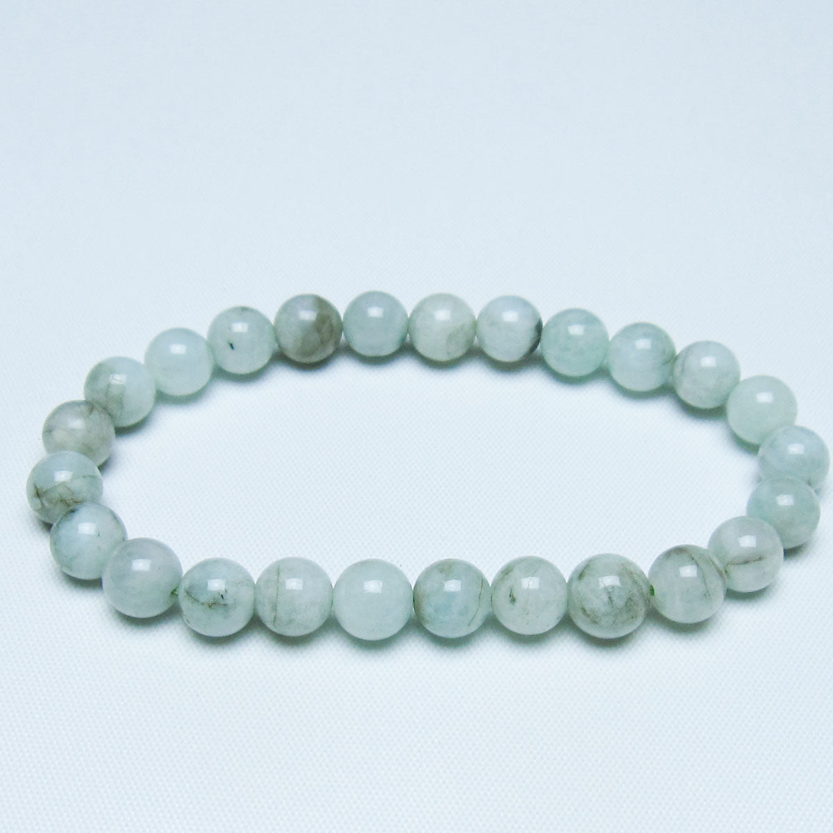 エメラルド ブレスレット 8mm 一点物 メール便可 [M便 1/10] 111-46058 [sold out]