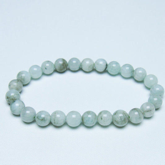 エメラルド ブレスレット 8mm 一点物 メール便可 [M便 1/10] 111-46058 [sold out]