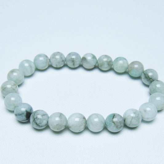 エメラルド ブレスレット 9mm 一点物 メール便可 [M便 1/10] 111-46060