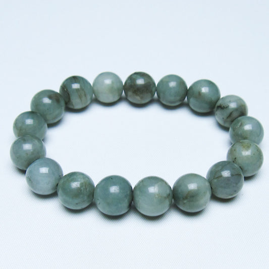 エメラルド ブレスレット 12mm 一点物 メール便可 [M便 1/10] 111-46070