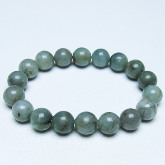 エメラルド ブレスレット 12mm 一点物 メール便可 [M便 1/10] 111-46072