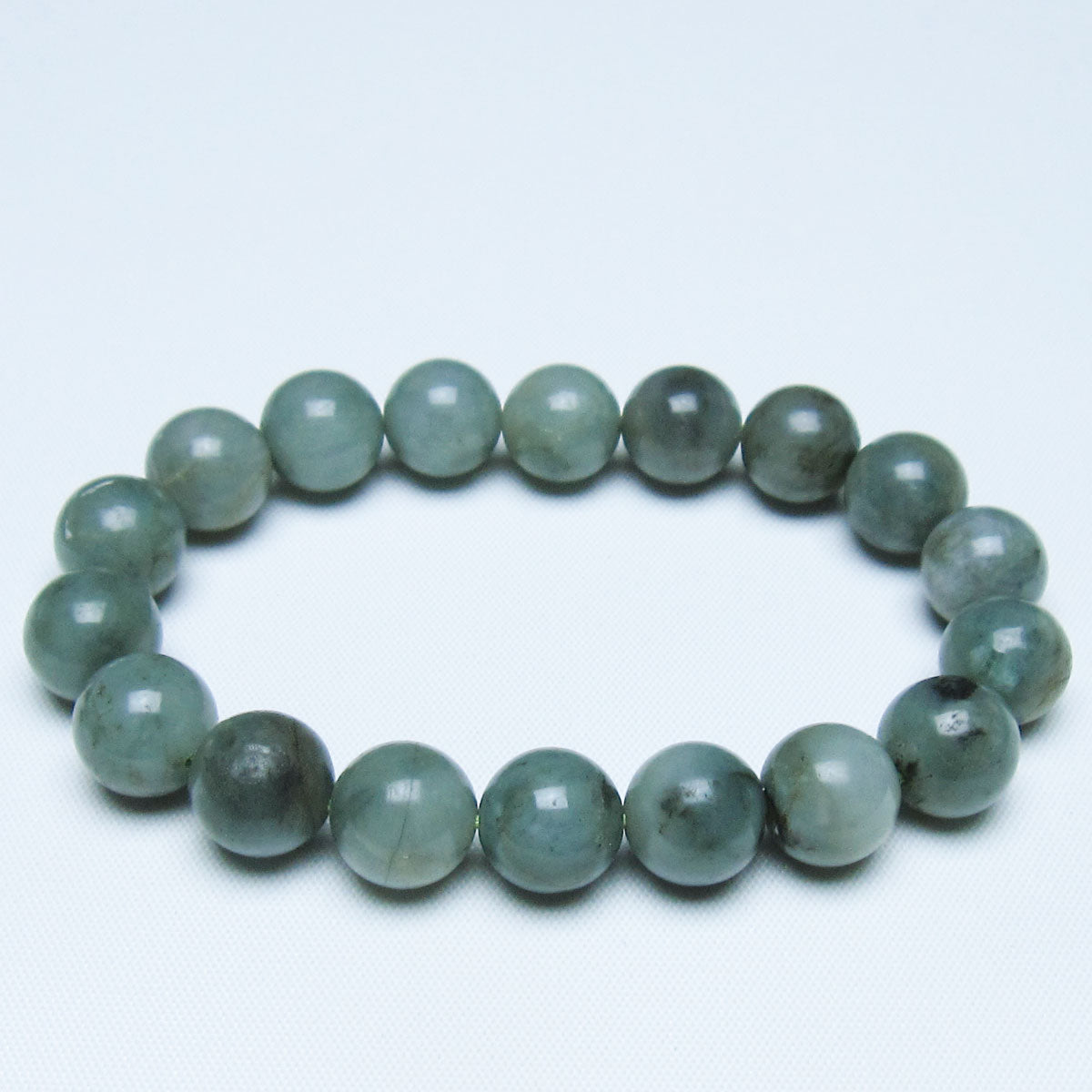 エメラルド ブレスレット 11mm 一点物 メール便可 [M便 1/10] 111-46073