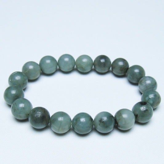 エメラルド ブレスレット 11mm 一点物 メール便可 [M便 1/10] 111-46073