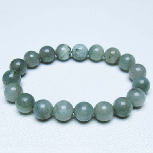 エメラルド ブレスレット 11mm 一点物 メール便可 [M便 1/10] 111-46076