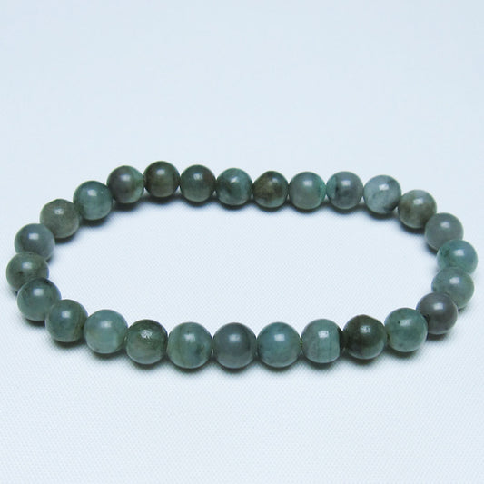 エメラルド ブレスレット 7mm 一点物 メール便可 [M便 1/10] 111-46085 [sold out]