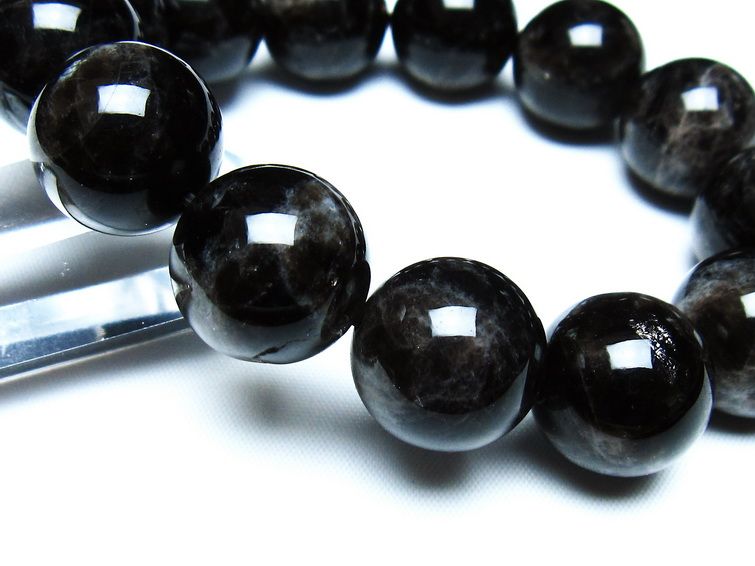 モリオン 黒水晶 ブレスレット 18mm 一点物 メール便可 [M便 1/10] 111-46281 [sold out]