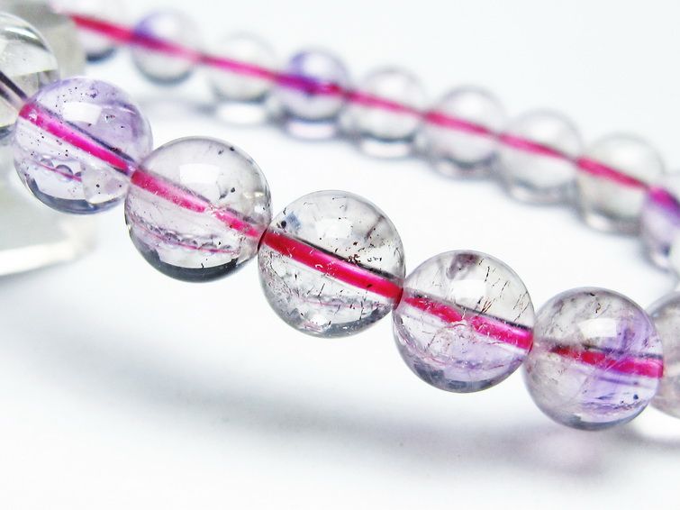スーパーセブン ブレスレット セイクリッドセブン 8mm 一点物 メール便可 [M便 1/10] 111-46703