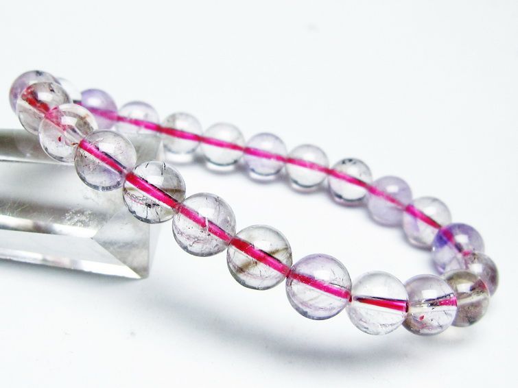 スーパーセブン ブレスレット セイクリッドセブン 8mm 一点物 メール便可 [M便 1/10] 111-46705
