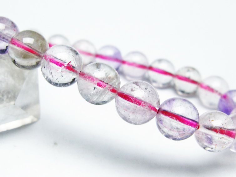 スーパーセブン ブレスレット セイクリッドセブン 8mm 一点物 メール便可 [M便 1/10] 111-46708