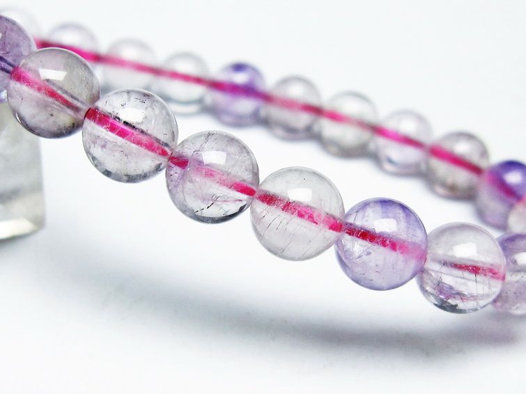 スーパーセブン ブレスレット セイクリッドセブン 8mm 一点物 メール便可 [M便 1/10] 111-46714