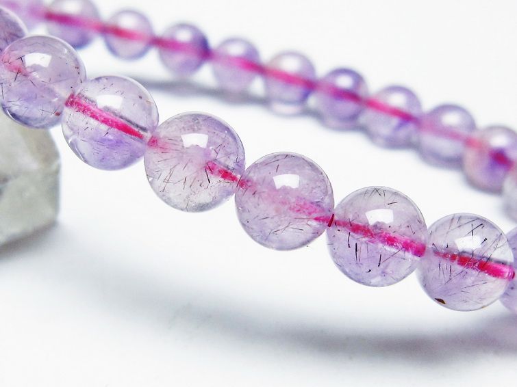 スーパーセブン ブレスレット セイクリッドセブン 8mm 一点物 メール便可 [M便 1/10] 111-46801