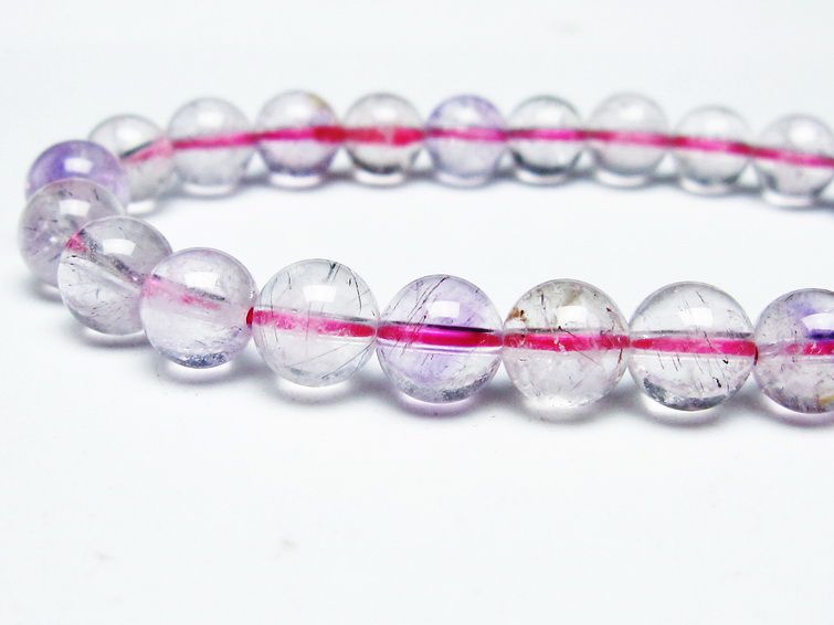 スーパーセブン ブレスレット セイクリッドセブン 8mm 一点物 メール便可 [M便 1/10] 111-46828