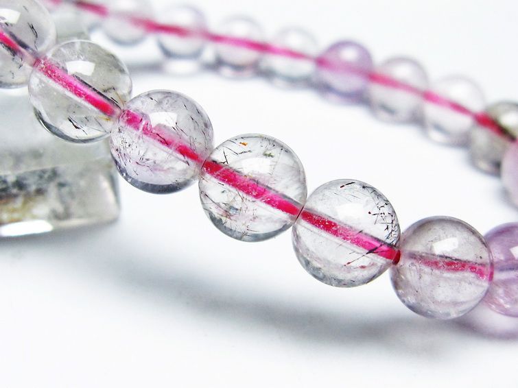 スーパーセブン ブレスレット セイクリッドセブン 8mm 一点物 メール便可 [M便 1/10] 111-46831
