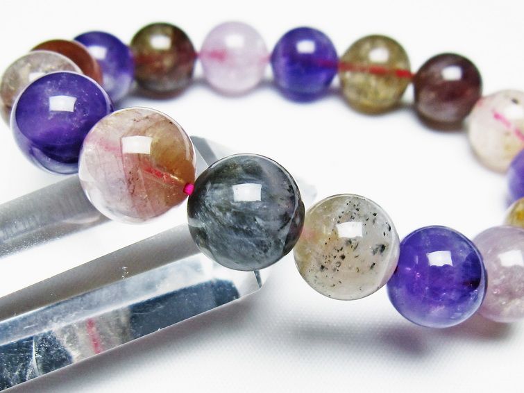 オーラライト23 ブレスレット 12mm 一点物 メール便可 [M便 1/10] 111-46935