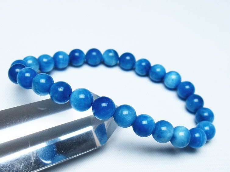 アパタイト ブレスレット 7mm 一点物 メール便可 [M便 1/10] 111-47522