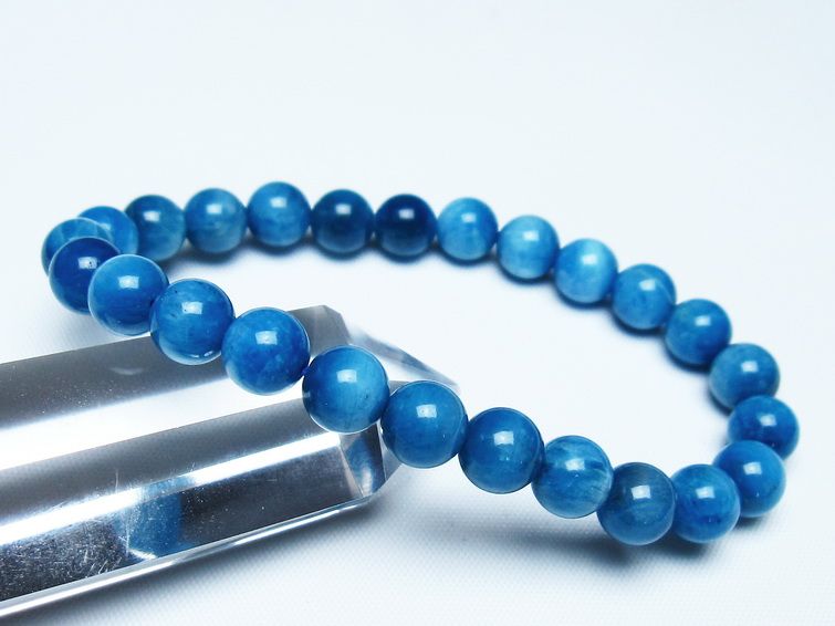 アパタイト ブレスレット 8mm 一点物 メール便可 [M便 1/10] 111-47524
