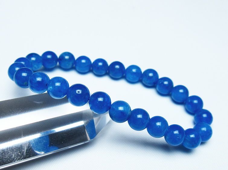アパタイト ブレスレット 8mm 一点物 メール便可 [M便 1/10] 111-47544