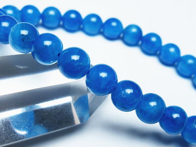 アパタイト ブレスレット 8mm 一点物 メール便可 [M便 1/10] 111-47545