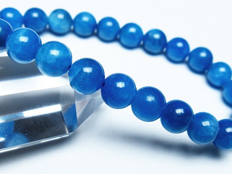 アパタイト ブレスレット 8mm 一点物 メール便可 [M便 1/10] 111-47546