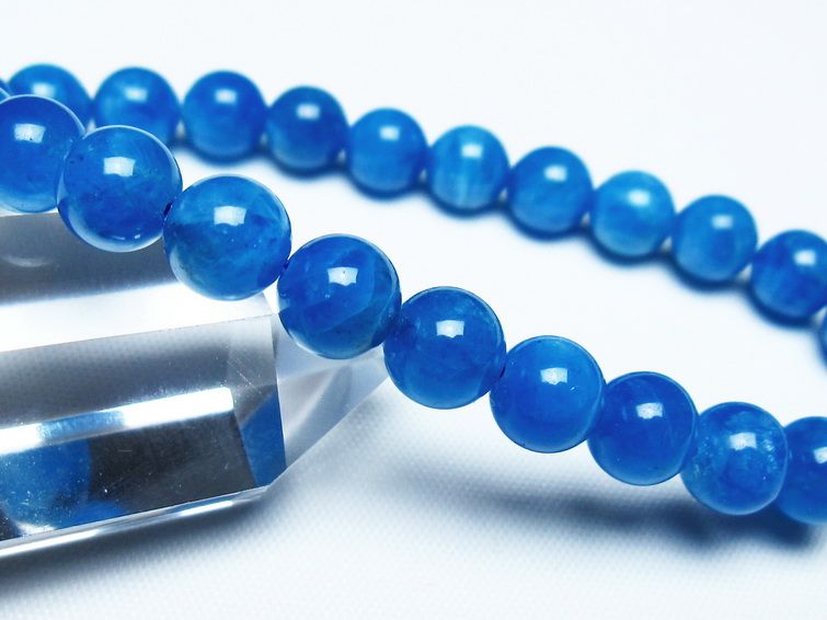 アパタイト ブレスレット 8mm 一点物 メール便可 [M便 1/10] 111-47548