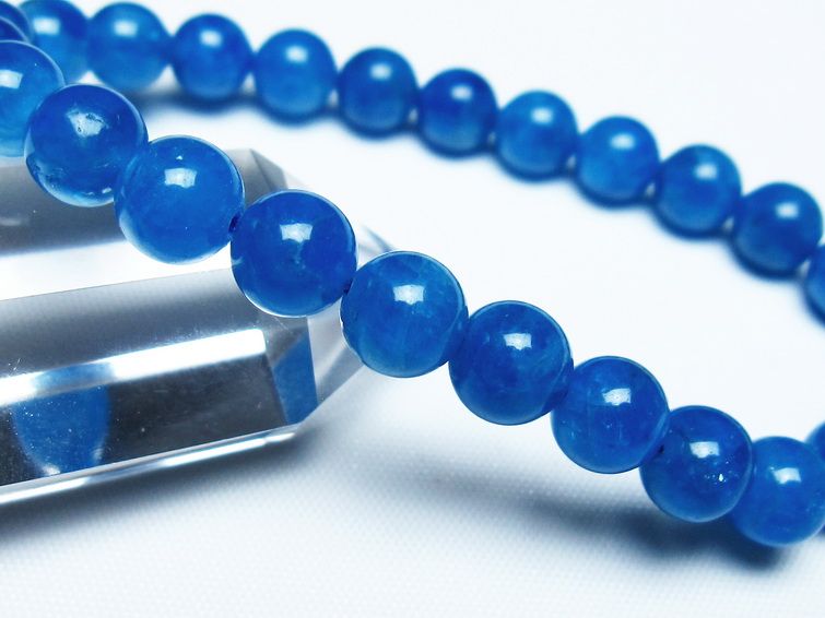 アパタイト ブレスレット 8mm 一点物 メール便可 [M便 1/10] 111-47549