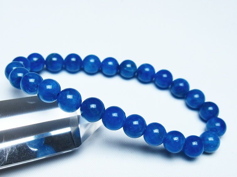 アパタイト ブレスレット 8mm 一点物 メール便可 [M便 1/10] 111-47555