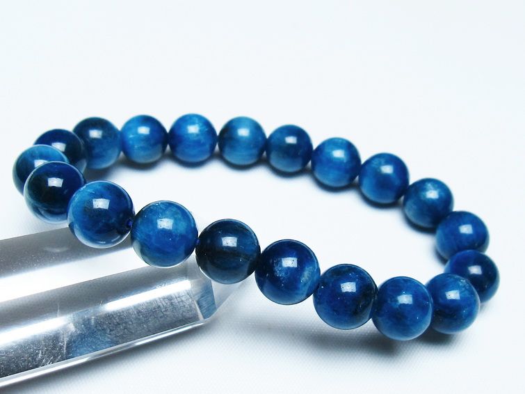 アパタイト ブレスレット 10mm 一点物 メール便可 [M便 1/10] 111-47580