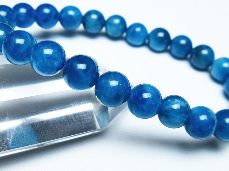 アパタイト ブレスレット 8mm 一点物 メール便可 [M便 1/10] 111-47586