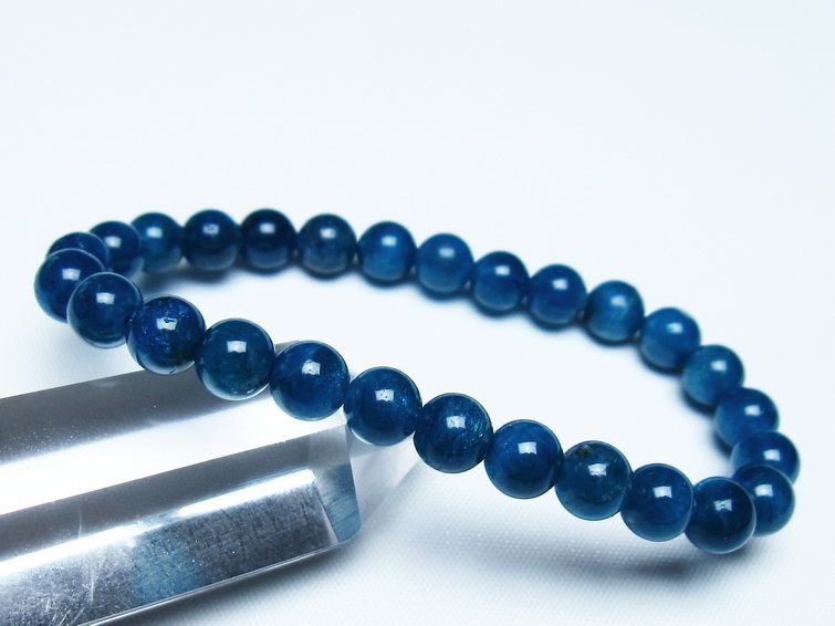 アパタイト ブレスレット 7mm 一点物 メール便可 [M便 1/10] 111-47592