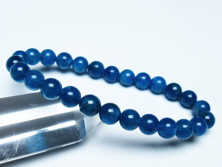 アパタイト ブレスレット 7mm 一点物 メール便可 [M便 1/10] 111-47599