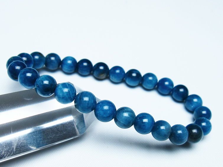 アパタイト ブレスレット 7mm 一点物 メール便可 [M便 1/10] 111-47600