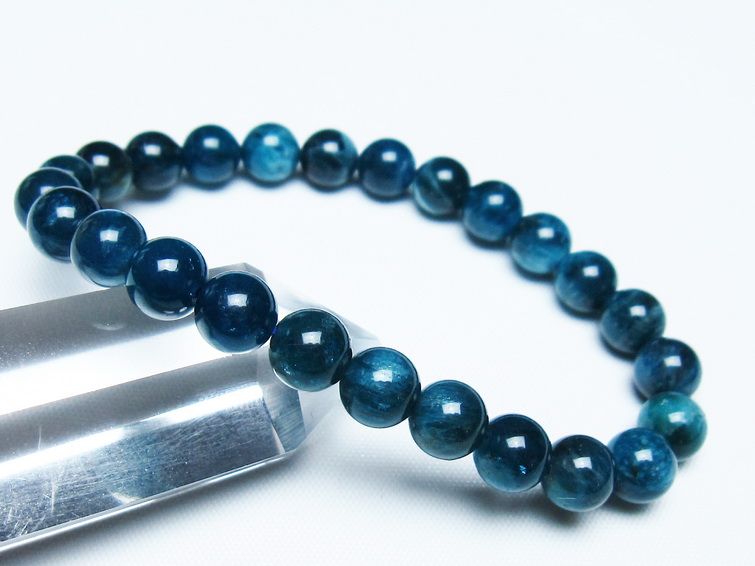 アパタイト ブレスレット 8mm 一点物 メール便可 [M便 1/10] 111-47604