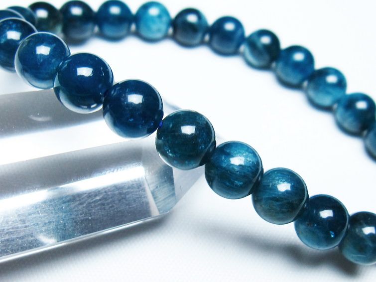 アパタイト ブレスレット 8mm 一点物 メール便可 [M便 1/10] 111-47604