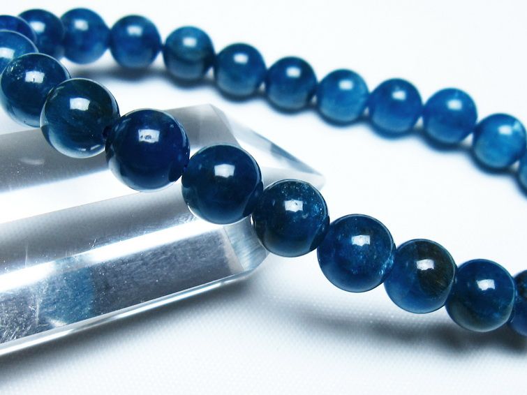 アパタイト ブレスレット 8mm 一点物 メール便可 [M便 1/10] 111-47605