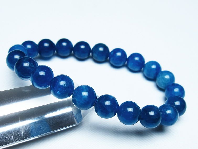 アパタイト ブレスレット 10mm 一点物 メール便可 [M便 1/10] 111-47623