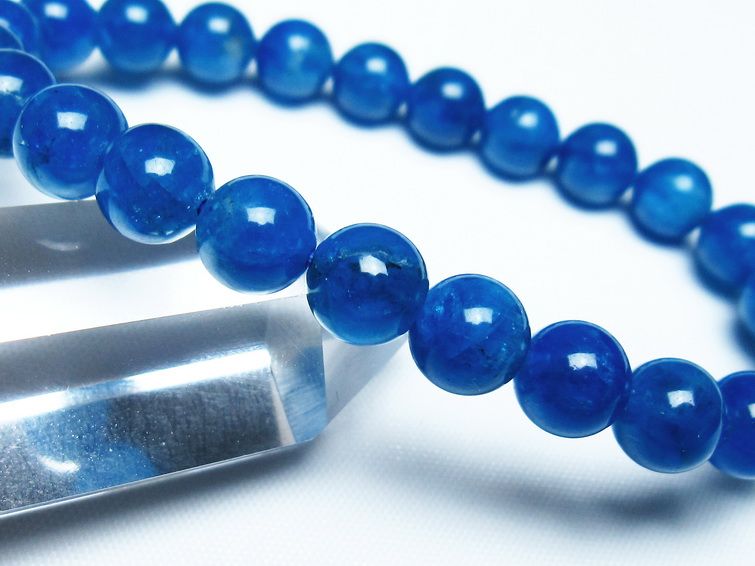 アパタイト ブレスレット 8mm 一点物 メール便可 [M便 1/10] 111-47635