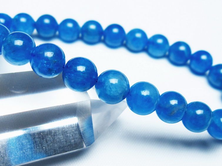 アパタイト ブレスレット 8mm 一点物 メール便可 [M便 1/10] 111-47640